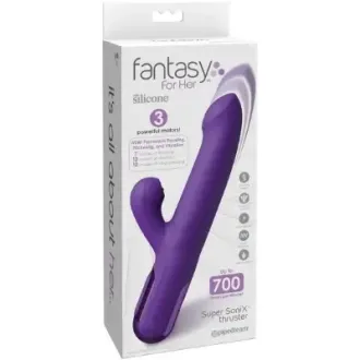 Vibrador Fantasy Super Sonix For Her Violeta