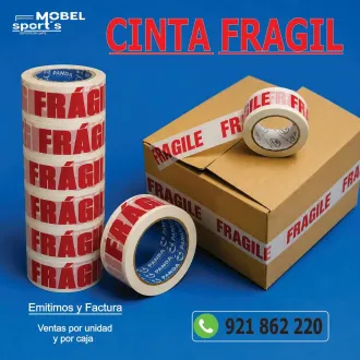 CINTA DE SEGURIDAD FRAGIL para embalaje