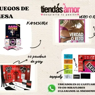JUEGOS DE MESA PARA ADULTOS TIENDAS AMOR SEXSHOP MIRAFLORES 