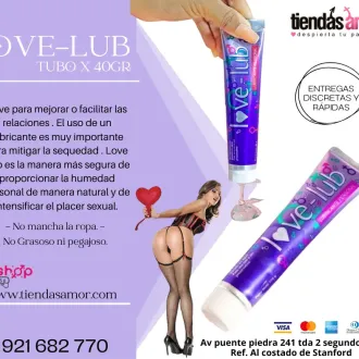 Love LUB Gel Lubricante Compatible con preservativos y jugue
