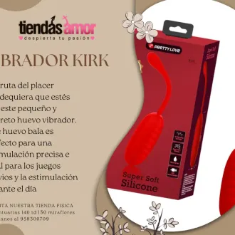  VIBRADOR SUPER BLANDO KIRK PRETTY LOVE TIENDAS AMOR SEXSHOP