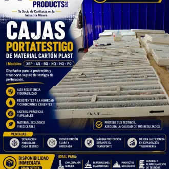 Almacenamiento De Minerales Cajas Porta testigos