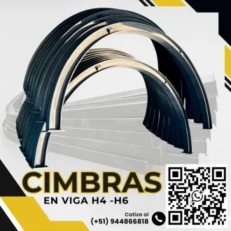 Cimbras Metálicas H4 y H6 3 Cuerpos Distanciador