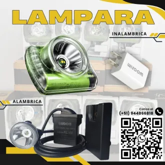 Lámpara LED 4A Trabajos en Minería Subterránea