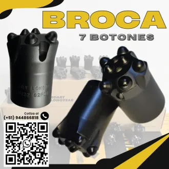Broca Cónica de Carburo 34mm - Perforación