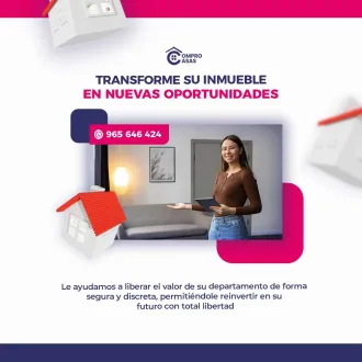 TRANSFORME SU INMUEBLE EN NUEVAS OPORTUNIDADES