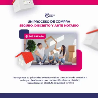 UN PROCESO DE COMPRA SEGURO DISCRETO Y ANTE NOTARIO