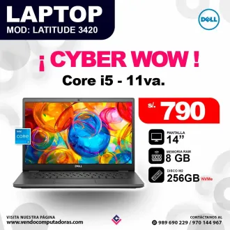 Laptop DELL Intel core i5 -11va.