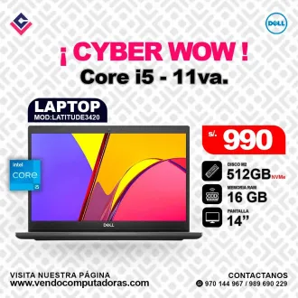 Laptop DELL Intel Copre i5 - 11va.