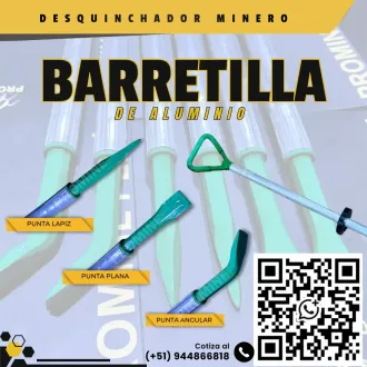 Barretillas de Aluminio para Inspección y Escalado de Rocas