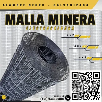 Malla de Acero - Control de Rocas Subterráneas