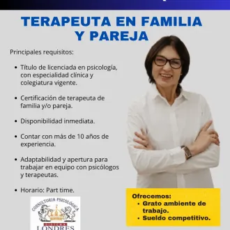 CONSULTORA PSICOLÒGICA SISTEMA LONDRES