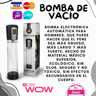 BOMBA DE VACIO PARA AGRANDA EL TAMAÑO DEL PENE TIENDA EROTIC