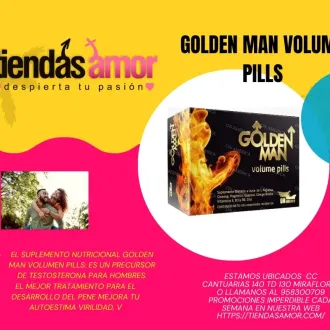 Golden Man Volume Pills TIENDAS AMOR