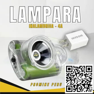 Lámpara Minera LED 4A Wisdom - Trabajos Subterráneos