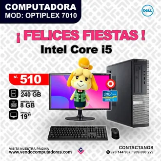 Computadora DELL Intel Core i5