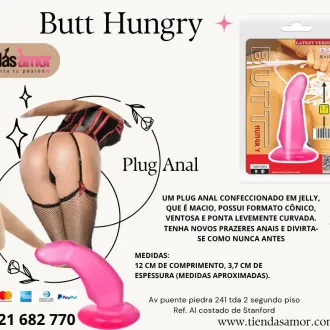Plug Anal Butt Hungry Tienda para Adultos Novedades y Produ