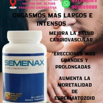 SEMENAX AUMENTA LA MOTILIDAD DE TUS ESPERMATOZOIDES 93156802