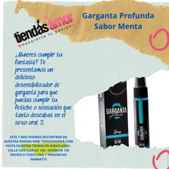 Garganta Profunda Sabor Menta tiendas amor miraflores