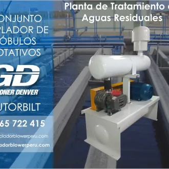 SOPLADORES BLOWER PARA TRATAMIENTO DE AGUAS RESIDUALES