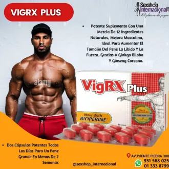 VIGRX PLUS AUMENTA EL TAMAÑO DEL PENE SEXSHOP LIMA