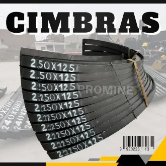 CIMBRAS EN VIGA H MINERIA 4 CUERPOS ESTRUCTURAS MINERAS