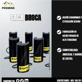 Saca Brocas Extractor Desacople Rápido y Seguro