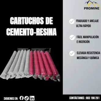 CARTUCHOS DE RESINA - PROMINE PERU