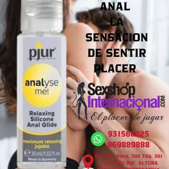 PJUR RELAJANTE ANAL PARA UN SEXO SIN DOLOOR - SEXSHOP LIMA 