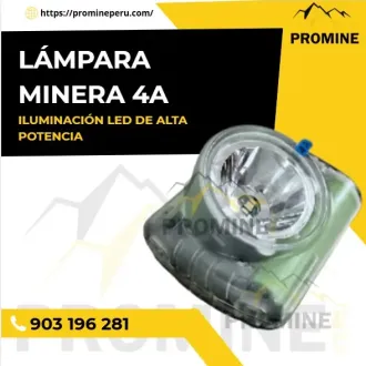 LÁMPARA MINERA 4A - PROMINE PERU