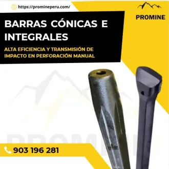 BARRAS CÓNICAS Y BARRENOS INTEGRALES - PROMINE PERU