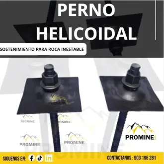 PERNO HELICOIDAL - PROMINE PERU