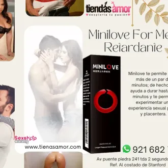 Minilove For Men Retardante Tienda para Adultos Novedades 