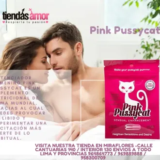 Pink Pussycat ESTIMULANTE tiendas amor miraflores