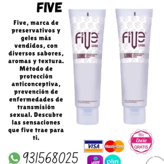 LUBRICANTE FIVE PARA MEJOR PENETRACION TIENDA EROTICA 931568