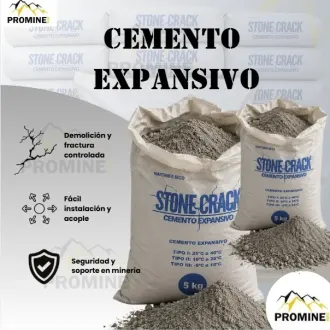 CEMENTO EXPANSIVO PARA DEMOLICIÓN - PROMINE PERU