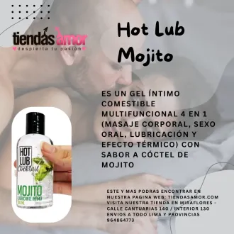Hot Lub sabor Mojito efecto calor tiendas amor miraflores