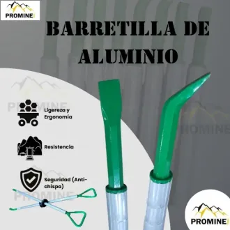 BARRETILLA DE ALUMINIO PARA MINERÍA - PROMINE PERU