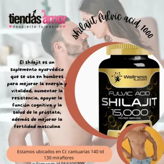 Shilajit 60 cápsulas tiendas amor miraflores