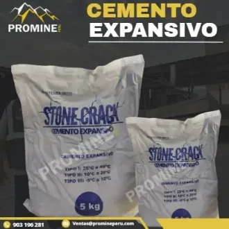 CEMENTO EXPANSIVO DEMOLICIÓN EFICAZ Y SIN EXPLOSIVOS