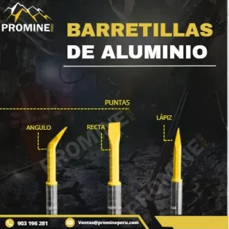 BARRETILLA DE ALUMINIO DE ALTA RESISTENCIA 