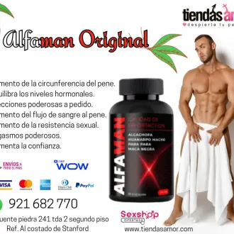 Alfaman Original Desarrollo permanente el desarrollo pene 