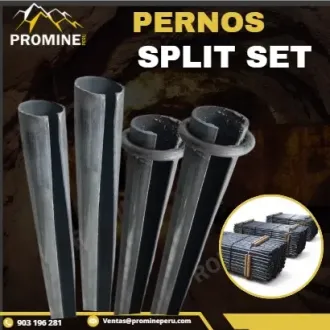 Pernos Split Set de Fricción - PROMINE PERU