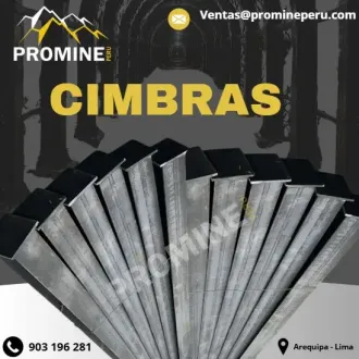 Cimbras Metálicas de Acero Estructural para Socavón
