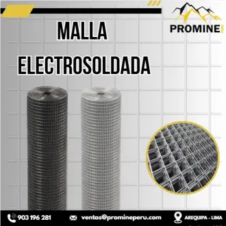MALLAS ELECTROSOLDADAS REFUERZO Y SEGURIDAD EN MINERÍA