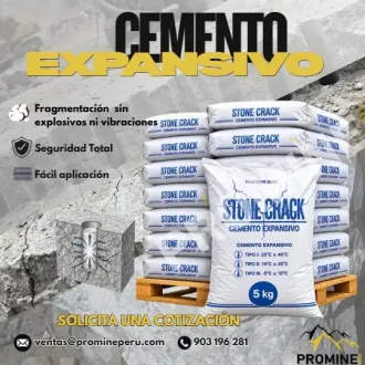 CEMENTO EXPANSIVO - PROMINE PERU