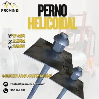 PERNO HELICOIDAL- PROMINE PERU