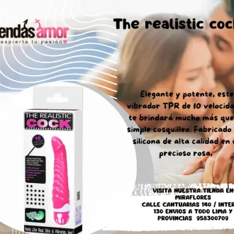  The Realistic Cock con ventosa extraíble tiendas amor mira