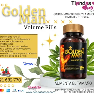 Golden Man Volume Pills Solo crecimiento natural desarrollo 