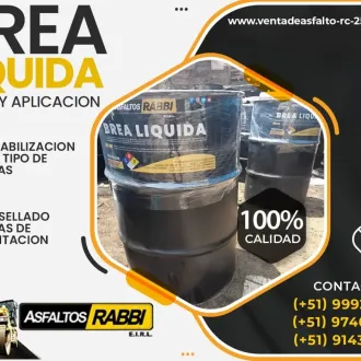 BREA LIQUIDA INDUSTRIAL ENVASADO EN CILINDRO DE 55 GLN PEN